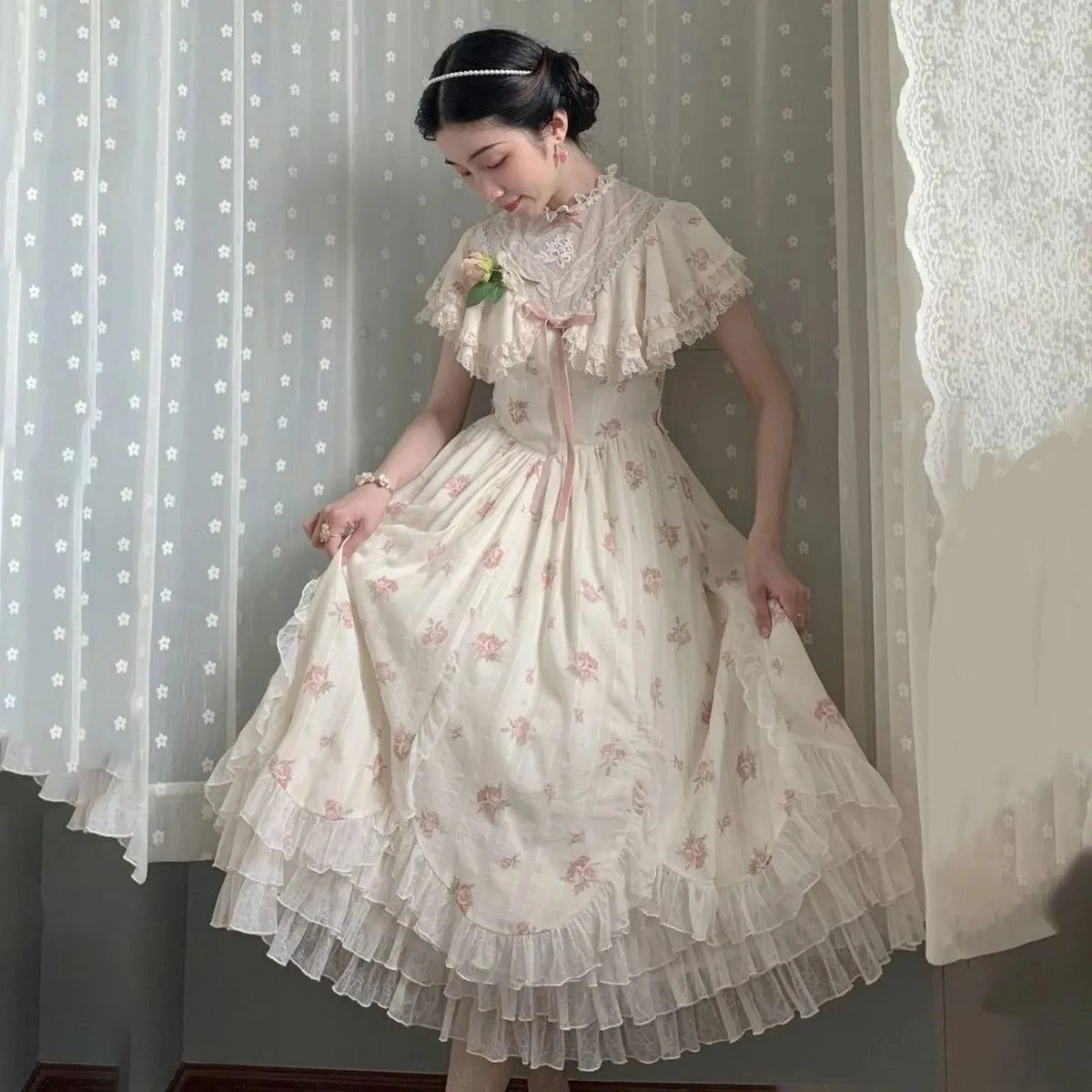 Lolita Princess Dress - Fairy Lace Victorian Style