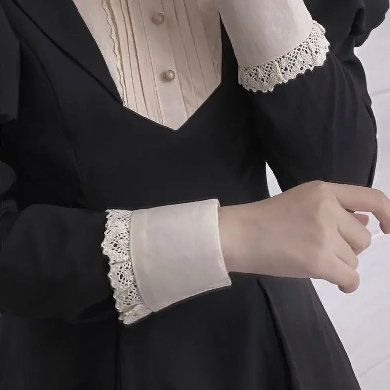Coalfell Gothic Lolita Dress - Vintage Nun Style